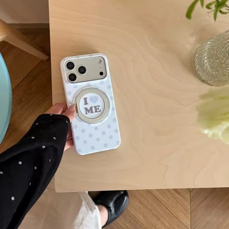 K23227 ドットリングスタンド iPhoneケース