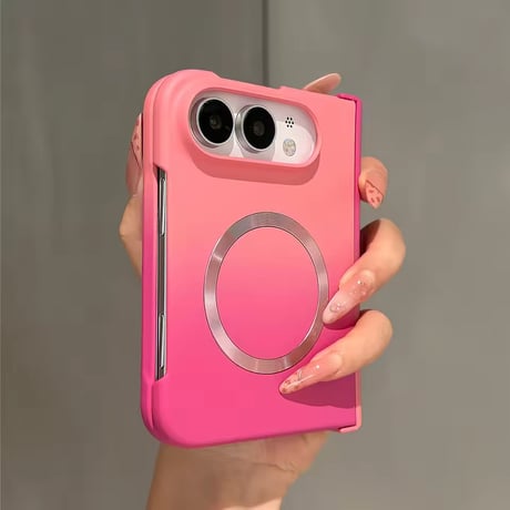 S75951 カラフルグラデーションMagSafe対応iPhoneDuoケース