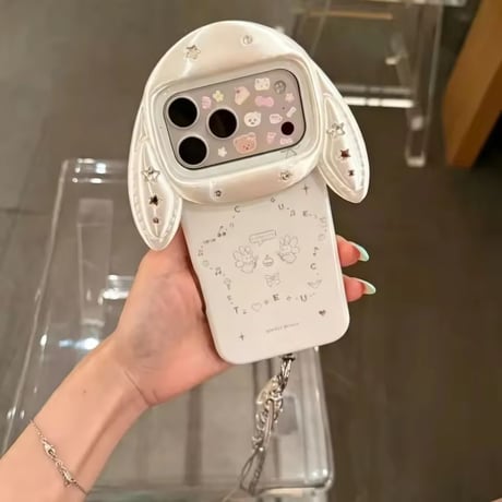 K23298 パールバニーiPhoneケース