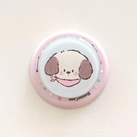 K23286 わんにゃんMagSafeグリップiPhoneケース