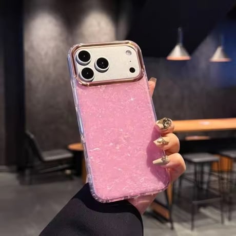 S75889 きらめきラメカラーiPhoneケース
