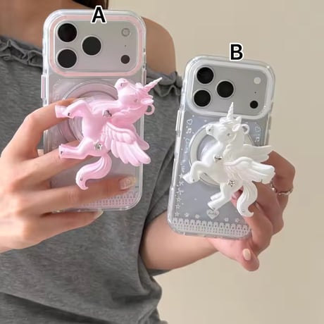 K23216 ユニコーン MagSafeソケット付き iPhoneケース