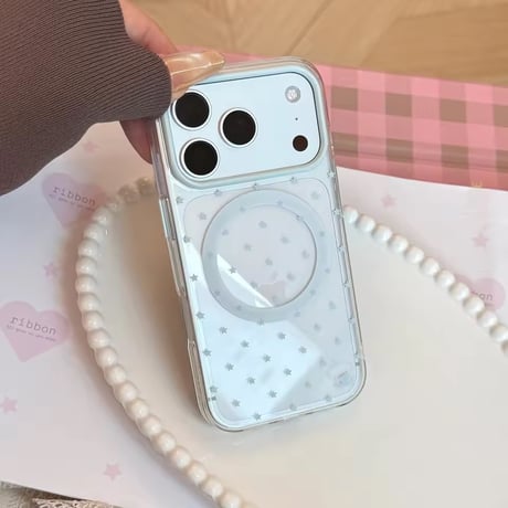 L62498 スタークリア MagSafeiPhoneケース