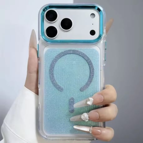 S75719 ラメカラー MagSafe対応 iPhoneケース