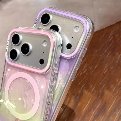 S75833 オーロラカラー MagSafe対応 iPhoneケース