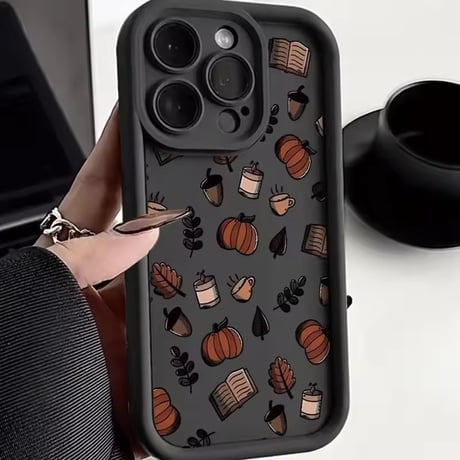 S75866 オータムモチーフ iPhoneケース