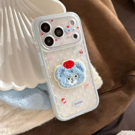 L62552 もこもこアニマルiPhoneケース