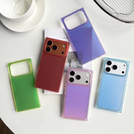 S75712 ネオンカラーフレーム iPhoneケース