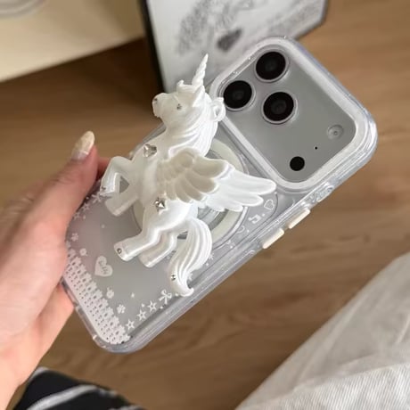 K23216 ユニコーン MagSafeソケット付き iPhoneケース