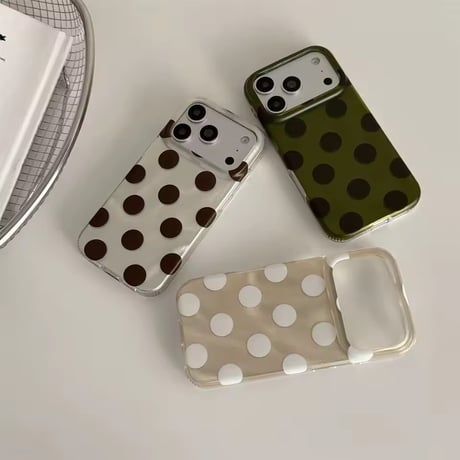 S75970 レトロドットiPhoneケース