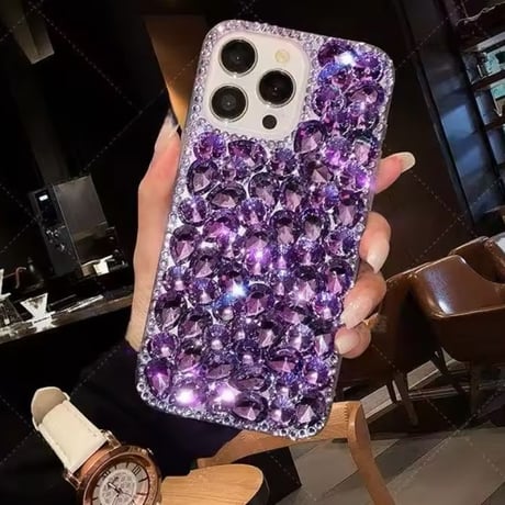 S76000 ラグジュアリービジューiPhoneケース