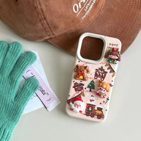 K23321  クリスマスパーティーiPhoneケース