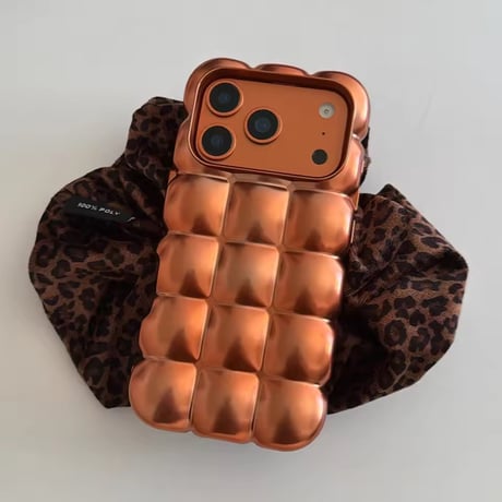S75977 3DメタリックバブルiPhoneケース