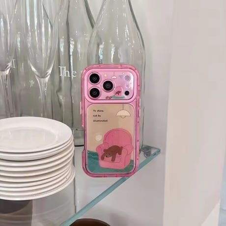 S75914 おひるねベアiPhoneケース
