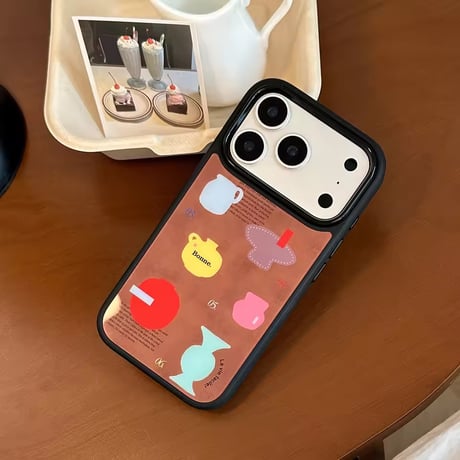 S75782 レトロポット iPhoneケース