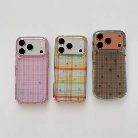 S75760 チェックスター iPhoneケース