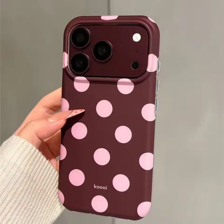 S75991 レトロドットiPhoneケース