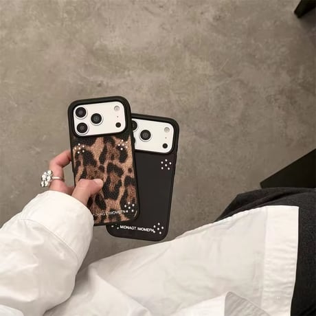 S76007 ヴィンテージスタッズiPhoneケース