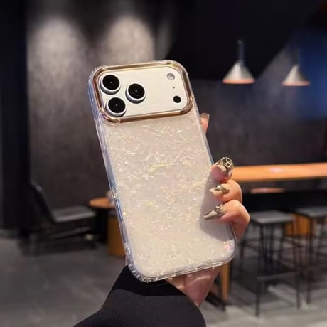 S75889 きらめきラメカラーiPhoneケース