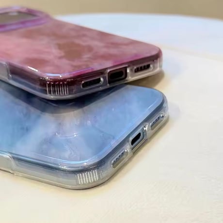 S75987 マーブルアートiPhoneケース