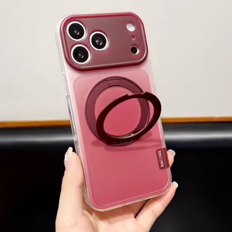 K23271 パステルリングスタンド MagSafe iPhoneケース