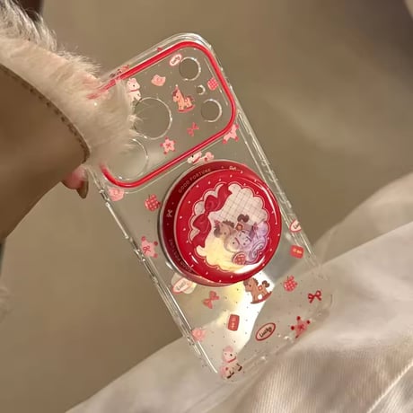 K23208     レトロトイMagSafeソケット付きクリアiPhoneケース