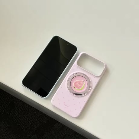 K23194 フルーツリングスタンド付き iPhoneケース