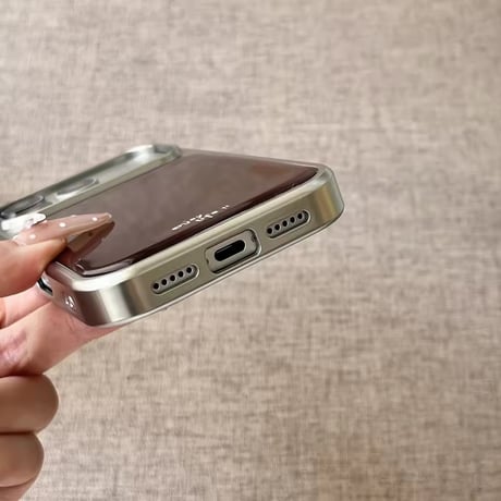 S75973 カラーパネルフレームiPhoneケース