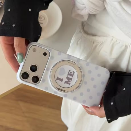 K23227 ドットリングスタンド iPhoneケース