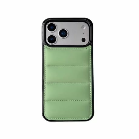 S75996 ダウン風キルティングiPhoneケース