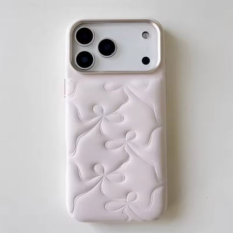 S75843 リボンエンボス iPhoneケース