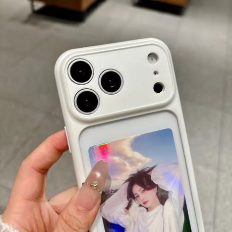 L62471 はさめる推しフォトiPhoneケース