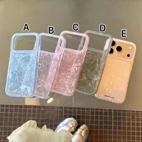 S76005 ニュアンスシェルiPhoneケース