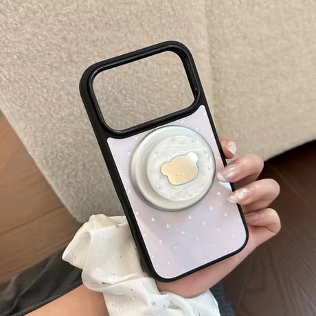 K23204 くまモチーフ MagSafeソケット付き iPhoneケース