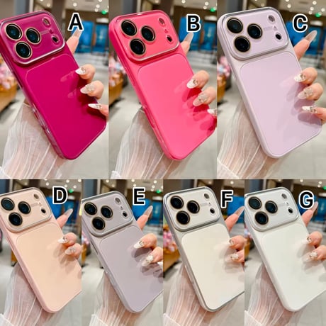 S75886 カラフルツヤカラーiPhoneケース