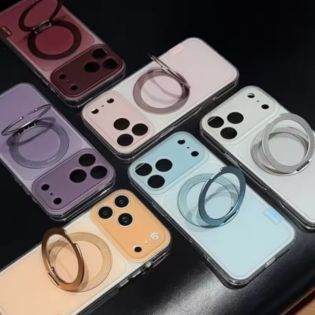 K23271 パステルリングスタンド MagSafe iPhoneケース