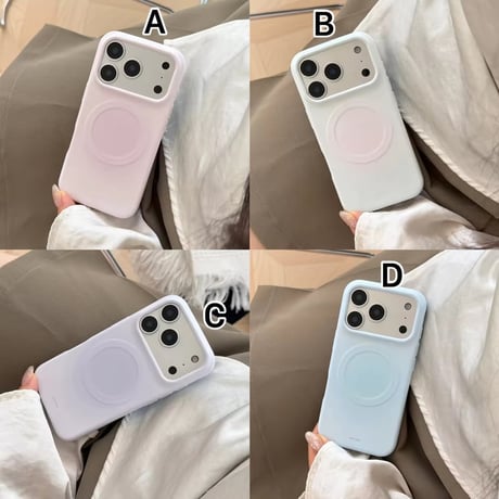 【即納商品】S75581 ミルキーパステル MagSafe対応iPhoneケース