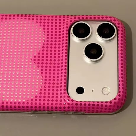 S75749 ドットハート iPhoneケース