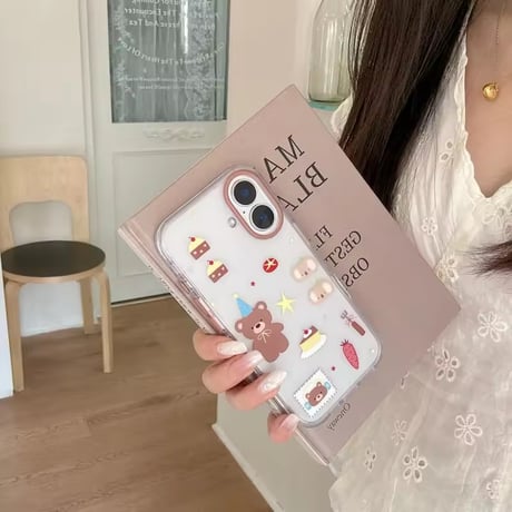 S75915 パーティーベアiPhoneケース