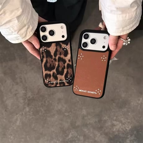 S76007 ヴィンテージスタッズiPhoneケース