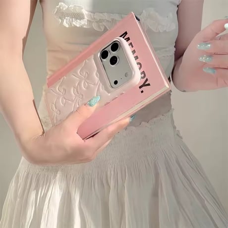 S75843 リボンエンボス iPhoneケース