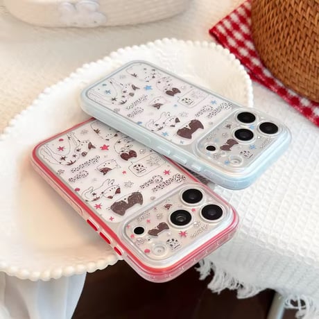 L62550 キャットミャオグラフィックiPhoneケース