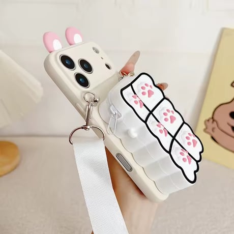 K23354 にくきゅうポーチショルダーiPhoneケース