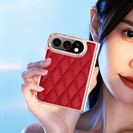 S75980 ダイヤキルティングiPhoneケース