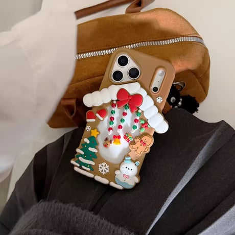 S75944 クリスマスジンジャーiPhoneケース