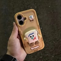 K23341 ブレッドキャラクタースタンドiPhoneケース