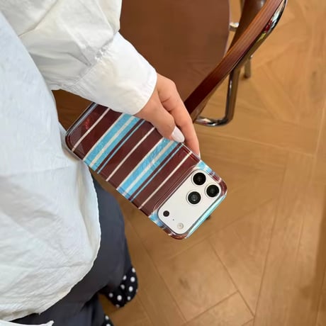 S75936 レトロボーダーiPhoneケース