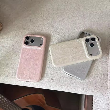 【即納商品】S75369 ニュアンスレザー風 iPhoneケース