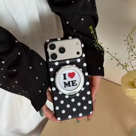 K23227 ドットリングスタンド iPhoneケース