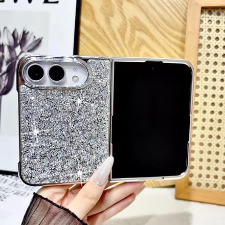 S75922 きらめきグリッターiPhoneDuoケース